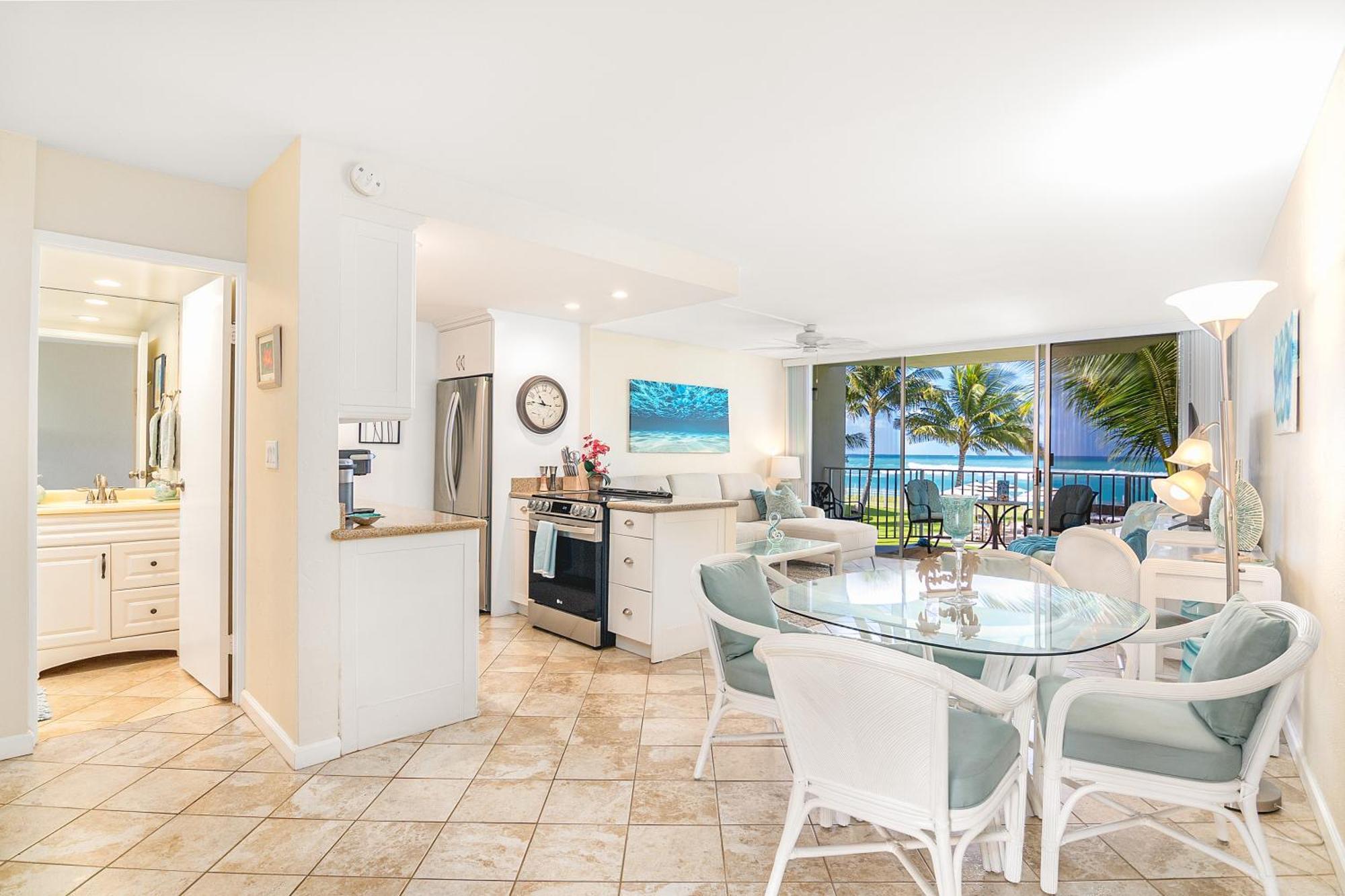 ***serendipity On The Moana - & Oceanfront - Great For Work & Play!*** Appartement