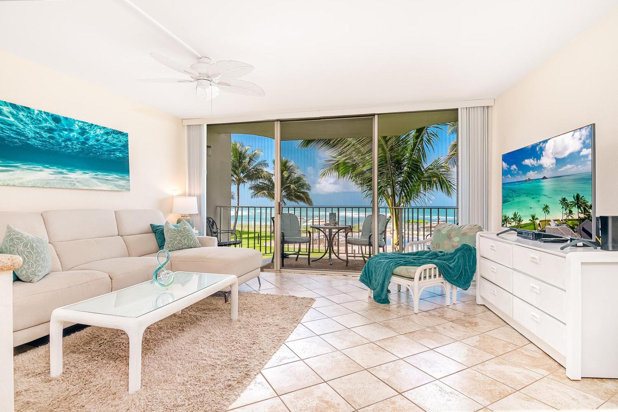 ***serendipity On The Moana - & Oceanfront - Great For Work & Play!*** * Waianae